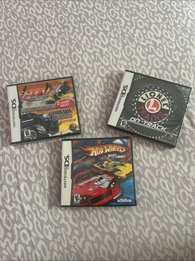 Three Nintendo DS Games